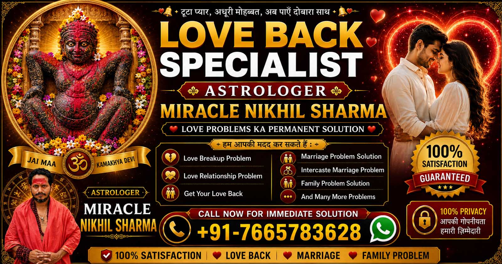 Miracle Nikhil Sharma Call Us +91-7665783628